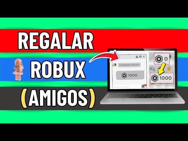 como regalar robux guia facil y rapida para sorprender a tus amigos